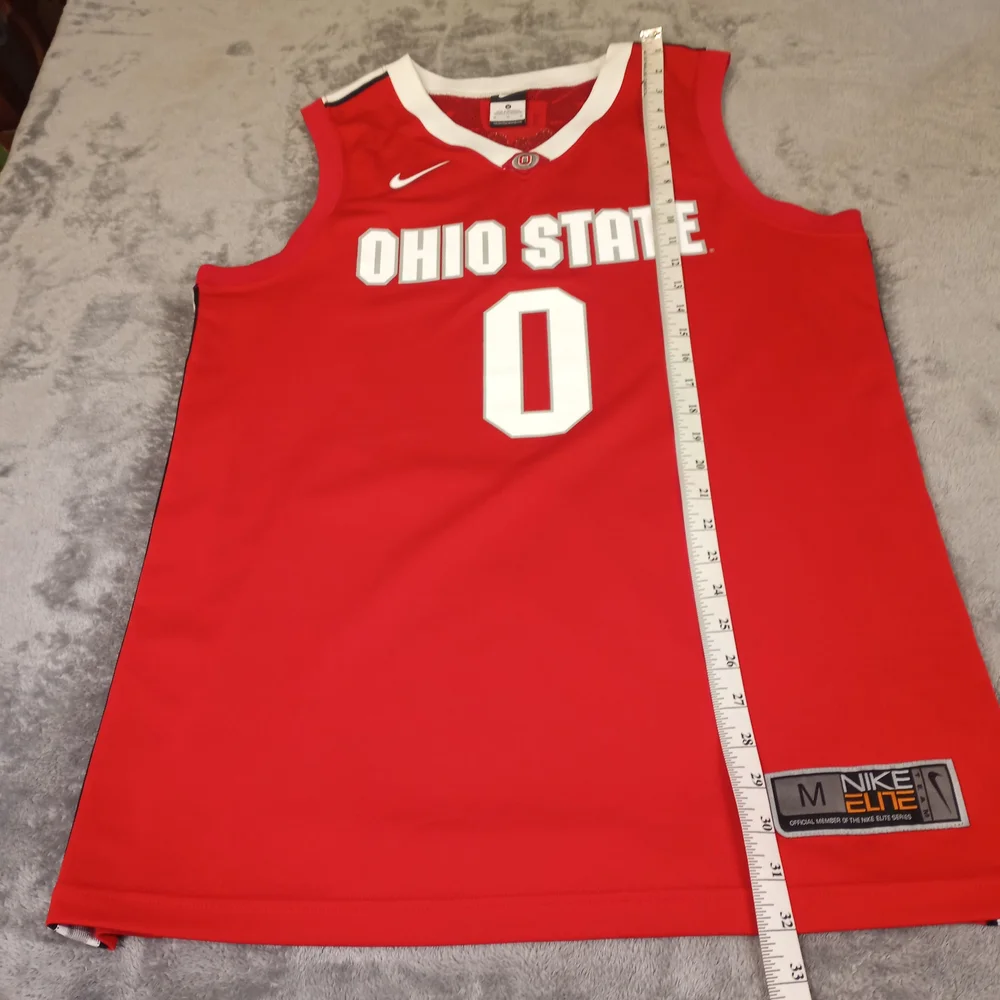 Nike Men's Ohio State Scarlet Basketball Jersey Size Medium